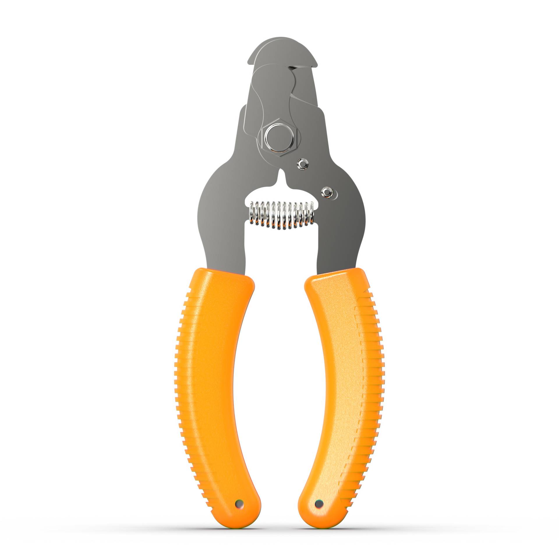 WAHL® Krallenzange - orange: L 19,7 x B 1,3 x H 9,3 cm von Wahl