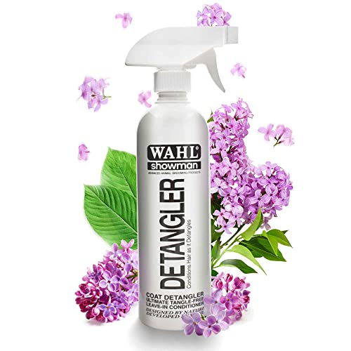 WAHL Entwirrungsspray für Hunde, 500 ml, entfilterndes und entwirrendes Spray, verhindert Haarverfilzungen, Fellpflege von Haustieren, enthält Vitamin A, D und E, Haarspülung für Hunde WAHL Entwirrungsspray für Hunde, 500 ml, entfilterndes und entwirrendes Spray, verhindert Haarverfilzungen, Fellpflege von Haustieren, enthält Vitamin A, D und E, Haarspülung für Hunde von Wahl