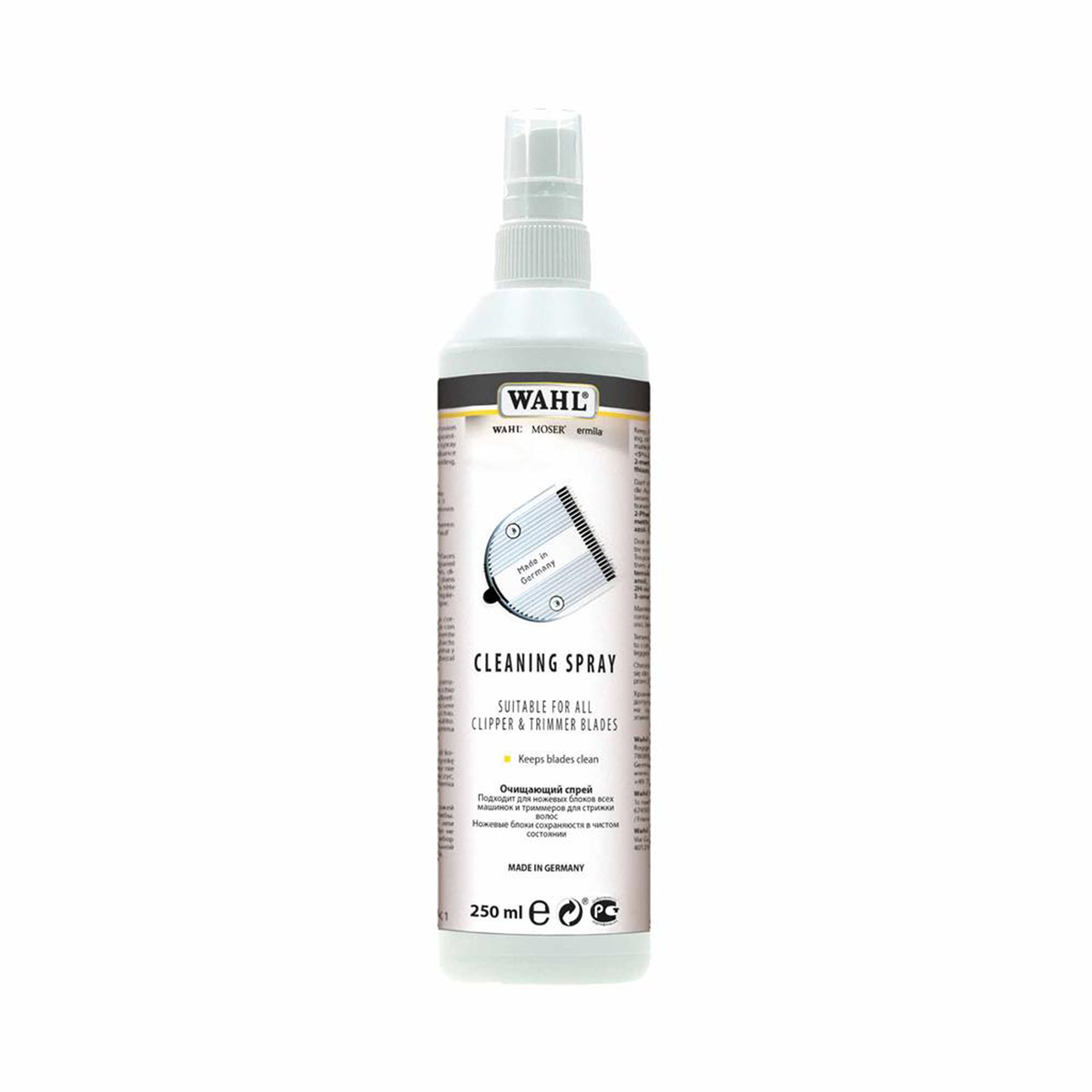 WAHL Cleaning Spray Reinigungsspray 250 ml WAHL Cleaning Spray Reinigungsspray 250 ml von Wahl