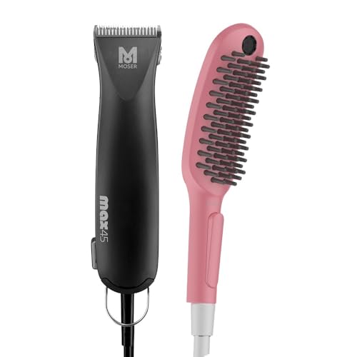 Wahl Moser Max 45 & DogShower - Hundeschermaschine und Duschgriff - Pflegepaket für Haustiere, Rosa Wahl Moser Max 45 & DogShower - Hundeschermaschine und Duschgriff - Pflegepaket für Haustiere, Rosa von Wahl