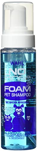 Wahl No Rinse Shampoo, Shampoo für Haustiere, Smartgroom, Haustierpflege zu Hause, einfach zu verwendendes Shampoo, erfrischender Haustierreiniger, schäumend, Alternative zum Baden von Haustieren, 200 Wahl No Rinse Shampoo, Shampoo für Haustiere, Smartgroom, Haustierpflege zu Hause, einfach zu verwendendes Shampoo, erfrischender Haustierreiniger, schäumend, Alternative zum Baden von Haustieren, 200 von Wahl