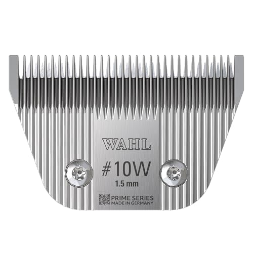 Wahl Prime Series Schneidsätze, #10W, 1.5mm, Vollzahn, Schneidsatzset Heimtierschermaschine, Ersatzschneidsätze, Ersatzteile für Heimtierschermaschine, Edelstahl, rostfrei, präzises Schnitt Wahl Prime Series Schneidsätze, #10W, 1.5mm, Vollzahn, Schneidsatzset Heimtierschermaschine, Ersatzschneidsätze, Ersatzteile für Heimtierschermaschine, Edelstahl, rostfrei, präzises Schnitt von Wahl