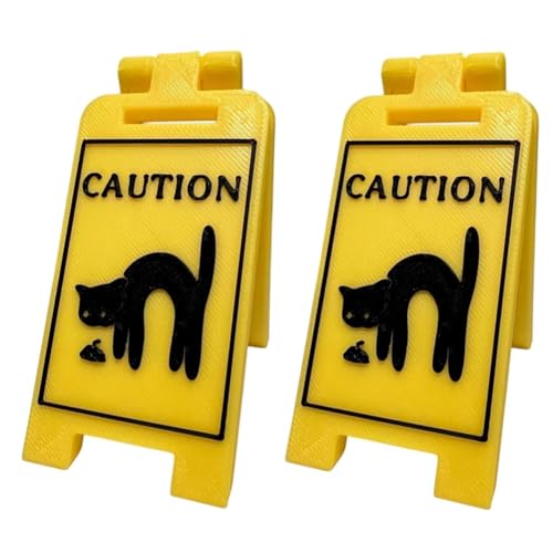 Waiecne Warnschild „Katzen-Erbrechen, Wasserfest, Niedlicher Slogan, Dekoration für und Schreibtisch Waiecne Warnschild „Katzen-Erbrechen, Wasserfest, Niedlicher Slogan, Dekoration für und Schreibtisch von Waiecne