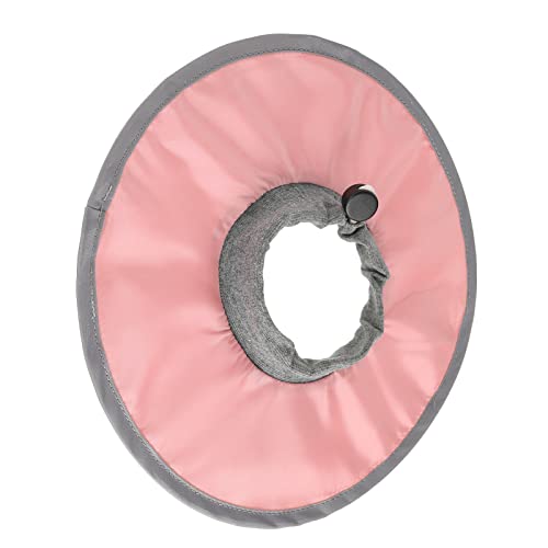 Wakects Einstellbarer Anti -Licking -Katzenwiederherstellungskragen mit Premiummaterial, Einfach zu Reinigender Polyesterkegel, Flexibler Gebrauch (L) von Wakects