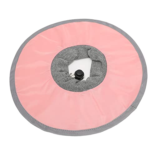 Wakects Einstellbarer Anti -Licking -Katzenwiederherstellungskragen mit Premiummaterial, Einfach zu Reinigender Polyesterkegel, Flexibler Gebrauch (M) von Wakects