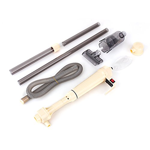 Wakects Elektrischer Aquarium-Siphon, Automatischer Aquarium-Wasser-Vakuum-Kiesfilter-Pumpenreiniger, Schmutz Entfernen, Unterstützt Zwei Größen, Einfache Installation und Bedienung Wakects Elektrischer Aquarium-Siphon, Automatischer Aquarium-Wasser-Vakuum-Kiesfilter-Pumpenreiniger, Schmutz Entfernen, Unterstützt Zwei Größen, Einfache Installation und Bedienung von Wakects