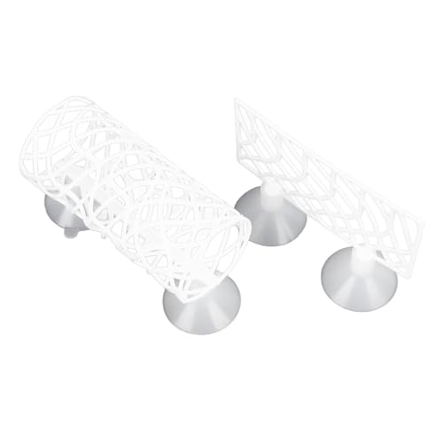 Wakects Fischtunnel, Exquisites Design, Einfache Reinigung, Schnelle Installation, überlegene Handwerkskunst, Material PE -Kunststoff, Lustige Fisch -Versteck Rastrohr (White) von Wakects