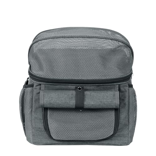 Wakects Hunderadträger, Fahrradkorbbeutel mit Netzfenstern, 2 Taschen für Kleine Katzenhunde Welpen. Oxford -Stoff, Vielseitiger Haustier - Wakects Hunderadträger, Fahrradkorbbeutel mit Netzfenstern, 2 Taschen für Kleine Katzenhunde Welpen. Oxford -Stoff, Vielseitiger Haustier - von Wakects