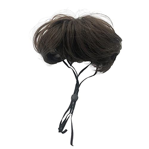 Wakects Pet Wig Hundeperücke Haarschmuck für Haustiere mit Schwarzer und Brauner Farbe Polyester-Material Größe (EIN Code (alle Hunde können Sein) von Wakects