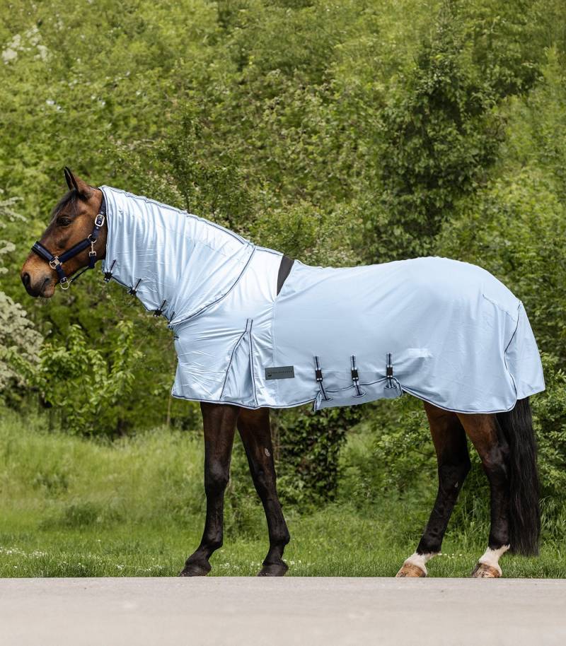 Waldhausen Ekzemer-Fliegendecke Protect Hellblau/ Nachtblau, 155 cm Waldhausen Ekzemer-Fliegendecke Protect Hellblau/ Nachtblau, 155 cm von Waldhausen