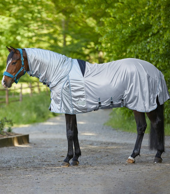 Waldhausen Ekzemer-Fliegendecke Protect silbergrau, 125cm Waldhausen Ekzemer-Fliegendecke Protect silbergrau, 125cm von Waldhausen
