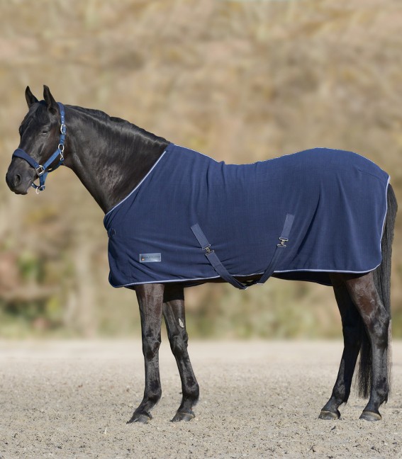 Waldhausen Fleecedecke Economic mit Kreuzgurten Navy, Gr. 155 cm Waldhausen Fleecedecke Economic mit Kreuzgurten Navy, Gr. 155 cm von Waldhausen