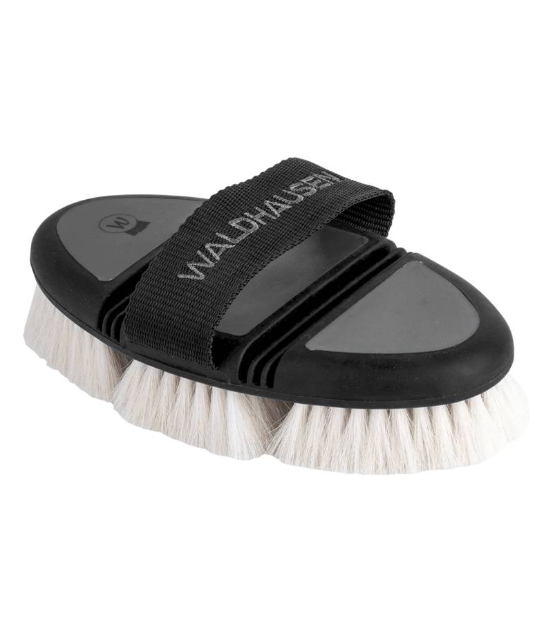 Waldhausen Flex Glanzbürste, Ziegenhaar schwarz/grau Waldhausen Flex Glanzbürste, Ziegenhaar schwarz/grau von Waldhausen