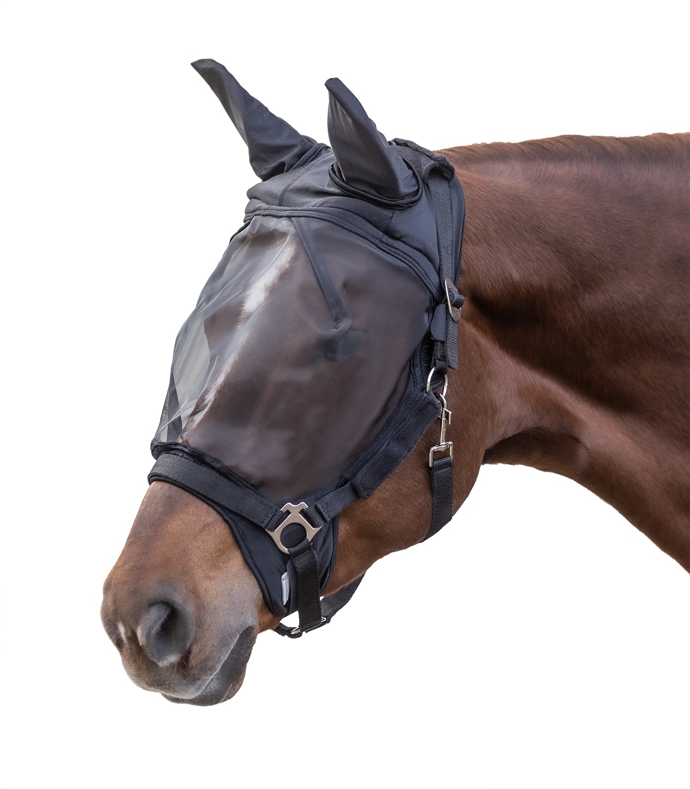 Waldhausen Fliegenmaske Premium mit Ohrenschutz Vb, Schwarz Waldhausen Fliegenmaske Premium mit Ohrenschutz Vb, Schwarz von Waldhausen