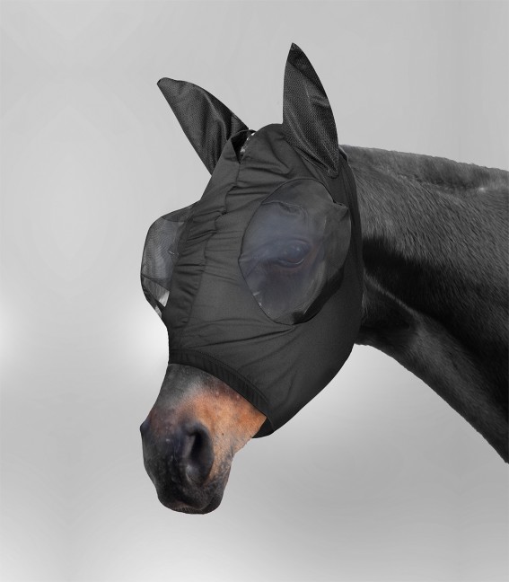 Waldhausen Fliegenmaske Puck Schwarz, Gr. Pony Waldhausen Fliegenmaske Puck Schwarz, Gr. Pony von Waldhausen