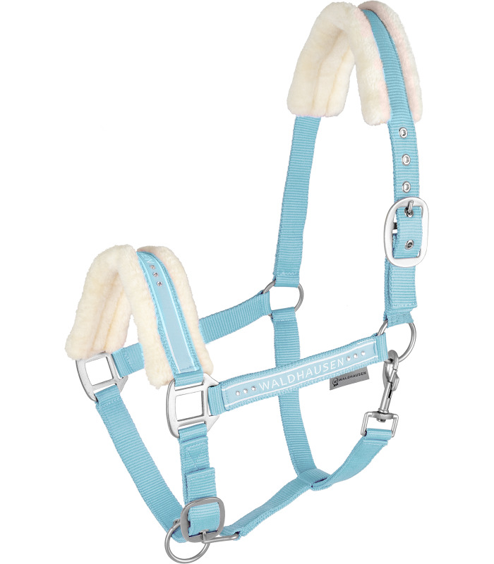 Waldhausen Halfter Elegant Hellblau, Gr. Pony Waldhausen Halfter Elegant Hellblau, Gr. Pony von Waldhausen