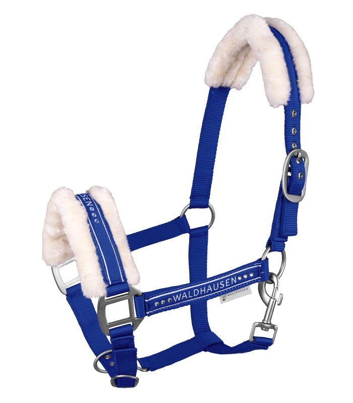 Waldhausen Halfter Elegant saphirblau, Pony von Waldhausen