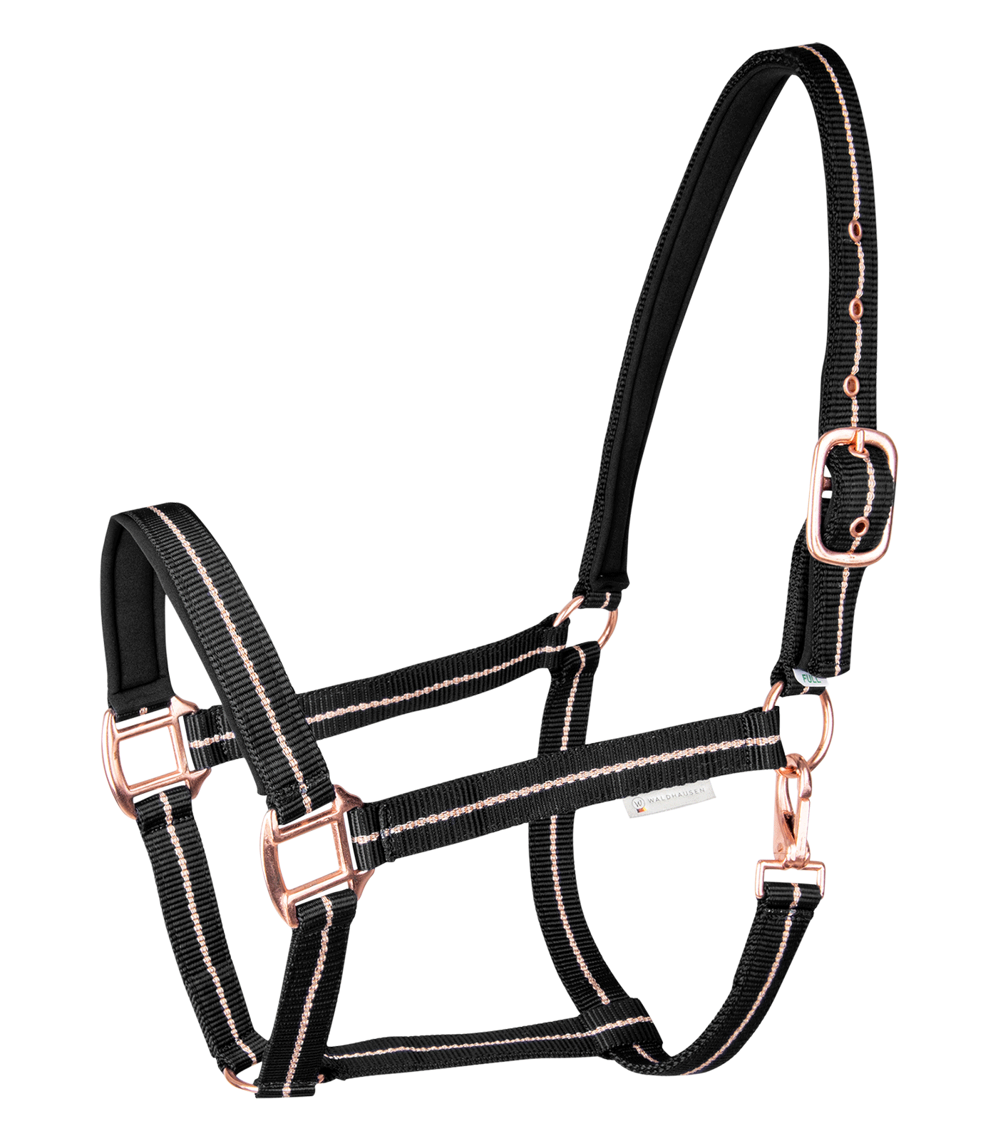 Waldhausen Halfter Rosé  Schwarz, Pony von Waldhausen