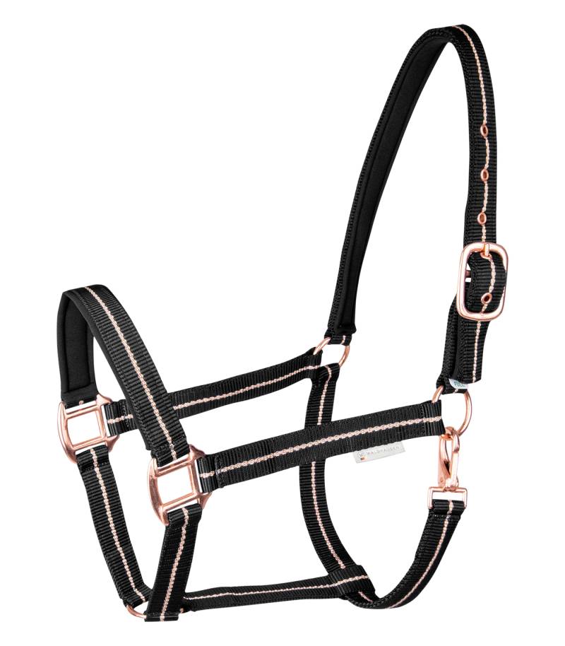 Waldhausen Halfter Rosé  Schwarz, Pony von Waldhausen