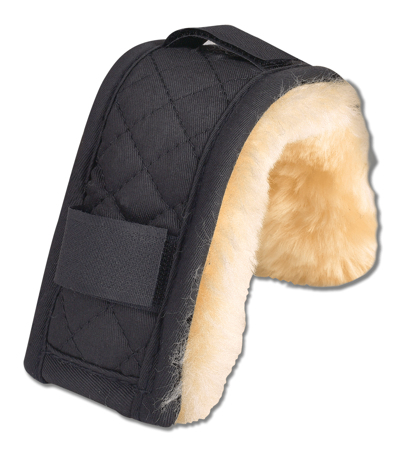 Waldhausen Lammfell Nasen-&Genickpolster schwarz/natur, 28cm Waldhausen Lammfell Nasen-&Genickpolster schwarz/natur, 28cm von Waldhausen