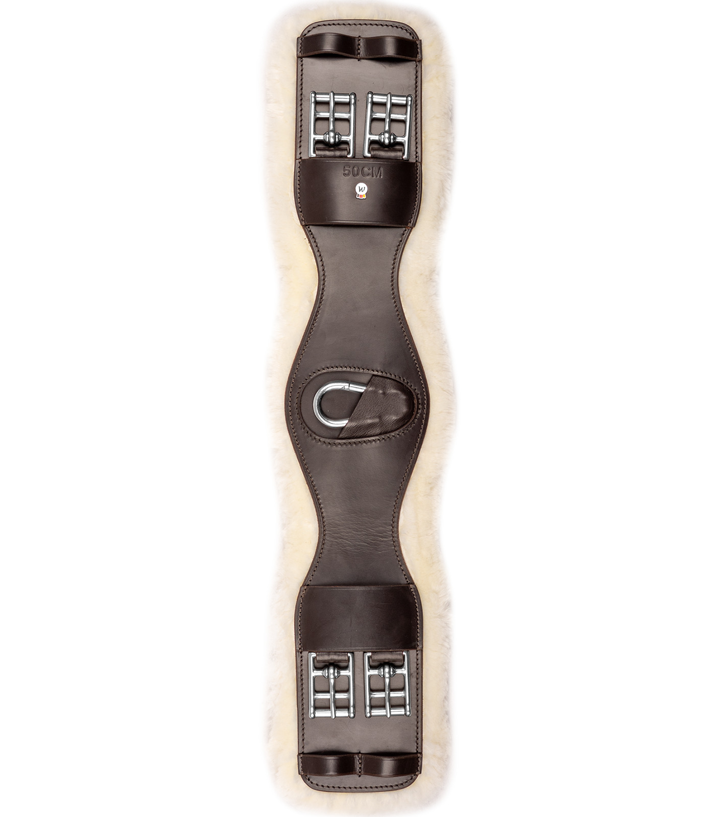 Waldhausen Lederkurzgurt mit Eco Wool Braun, Gr. 75 cm Waldhausen Lederkurzgurt mit Eco Wool Braun, Gr. 75 cm von Waldhausen