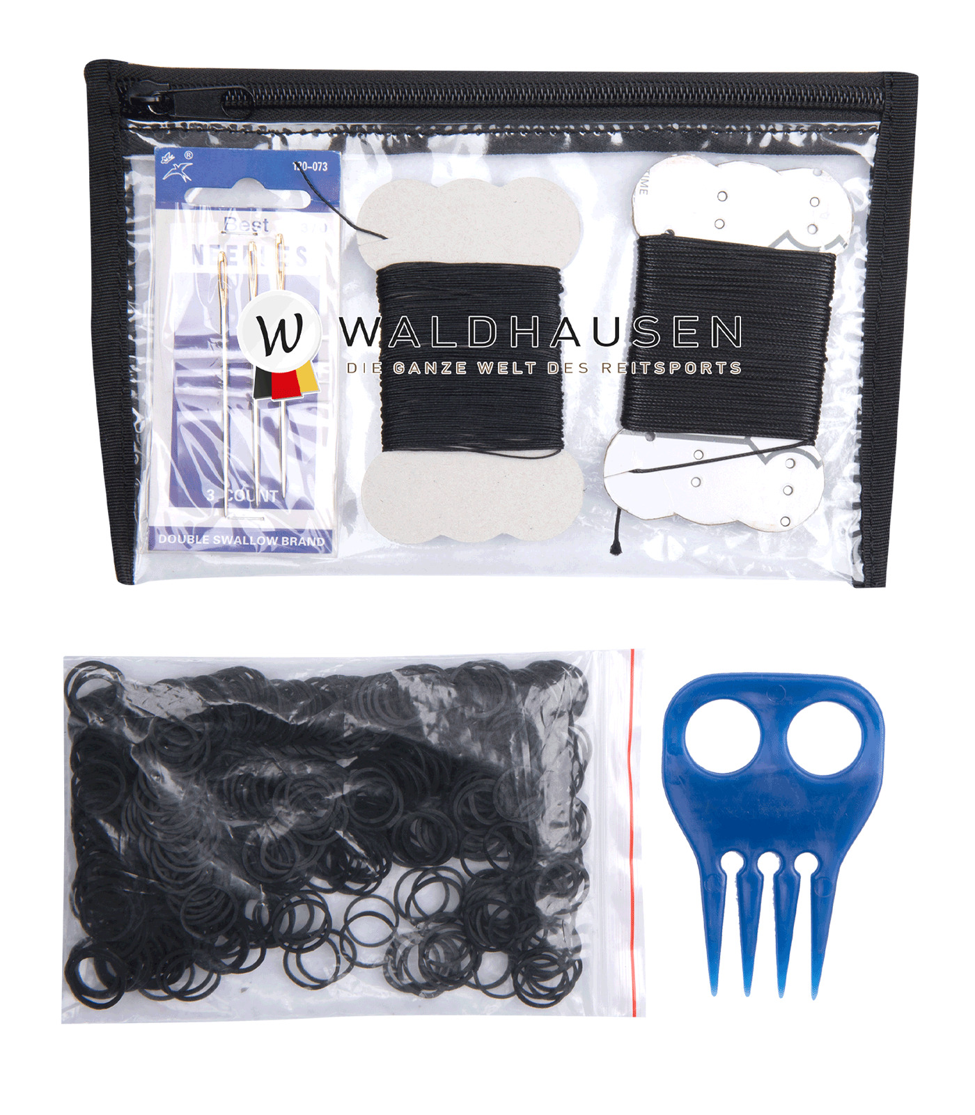 Waldhausen Mähnen Einflecht Set Optimal fürs Turnier Waldhausen Mähnen Einflecht Set Optimal fürs Turnier von Waldhausen