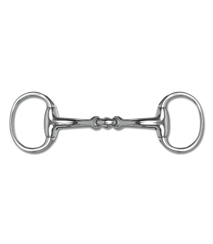 Waldhausen Olivenkopfgebiss anatomisch, Doppelt gebrochen 12,5 cm Waldhausen Olivenkopfgebiss anatomisch, Doppelt gebrochen 12,5 cm von Waldhausen