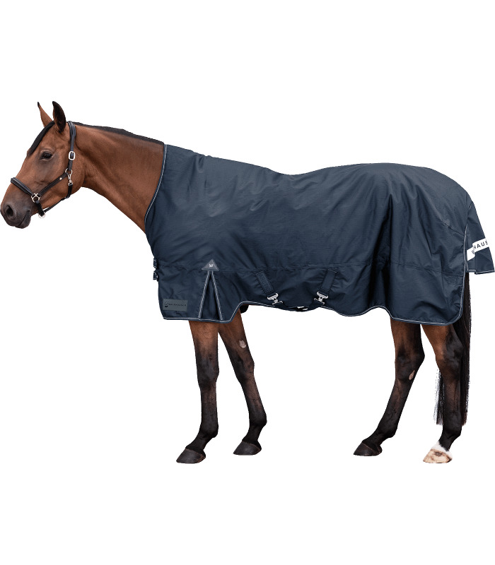 Waldhausen Outdoordecke Arctic High Neck Light Nachtblau, Gr. 155 cm von Waldhausen