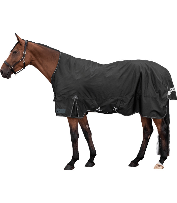 Waldhausen Outdoordecke Arctic High Neck Light Schwarz, Gr. 135 cm von Waldhausen