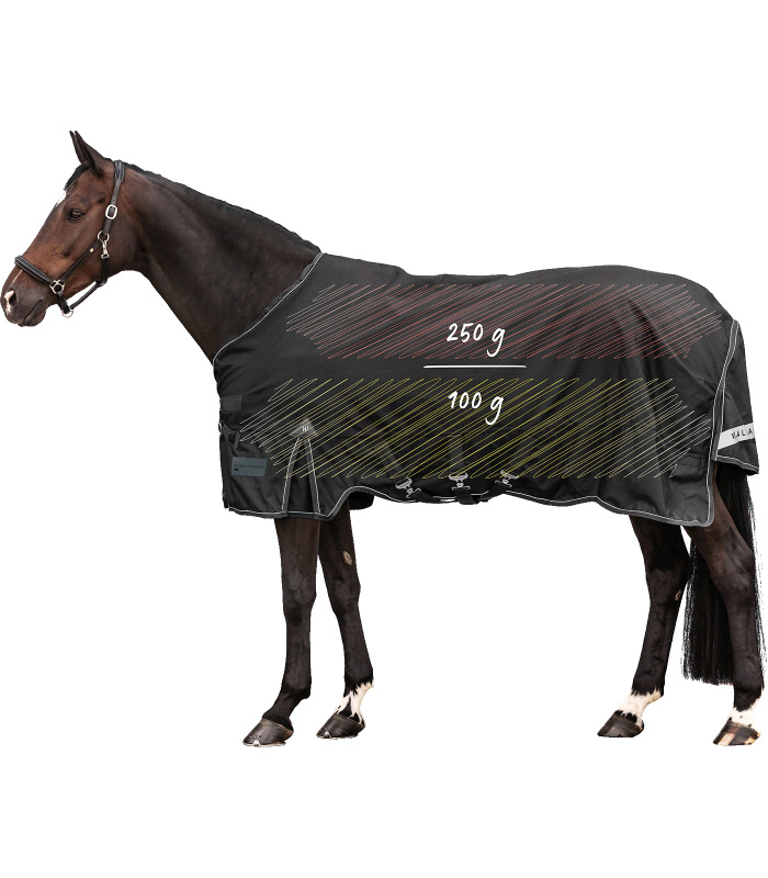 Waldhausen Outdoordecke Scandic Multi-Layer, 250g/100g Schwarz, Gr. 165 cm Waldhausen Outdoordecke Scandic Multi-Layer, 250g/100g Schwarz, Gr. 165 cm von Waldhausen