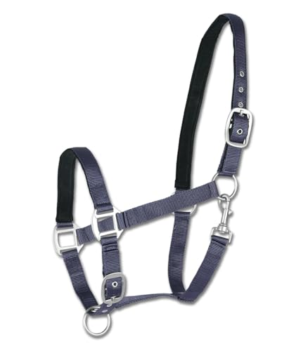 Waldhausen Perlonhalfter Satin, blau, VB von WALDHAUSEN