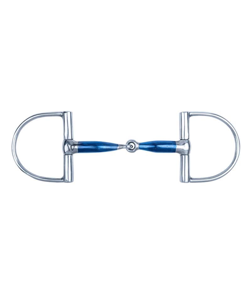 Waldhausen Sweet Iron D-Ring, Einfach gebrochen 12 cm von Waldhausen