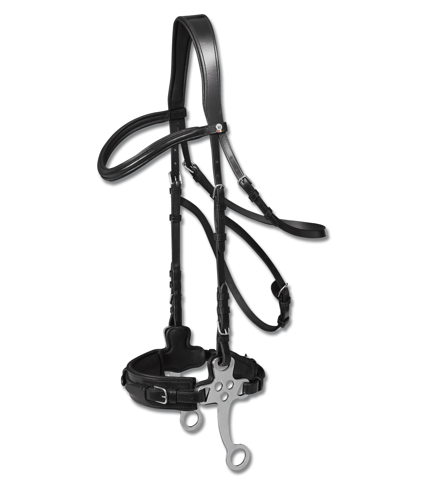Waldhausen Trensenzaum X-Line Hackamore schwarz, Gr. Wb Waldhausen Trensenzaum X-Line Hackamore schwarz, Gr. Wb von Waldhausen