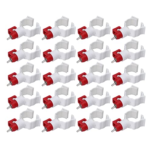 20pcs Hühner Wasserer Brustwarzen Hühner Wasserer Brustwarzen, Hühnerwässerern Brustwarzen Geflügelwater Nippel Hühner Wasserer Brustwarzen Ballventil Automatische Mehrzweck von Walfront