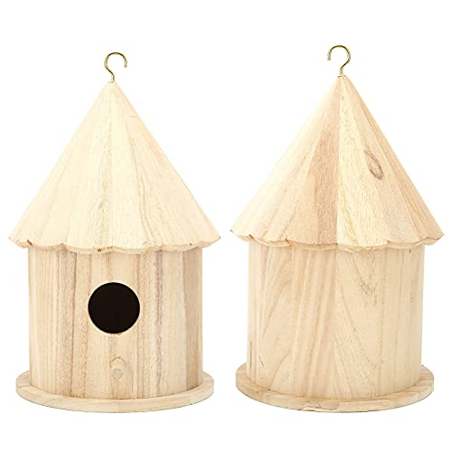 Vogelhaus Dekorative Hanging Vogelkäfigholz für Draußen von Walfront