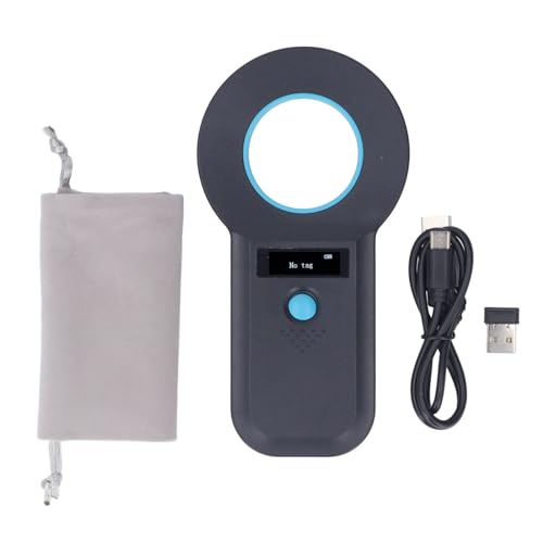 Walfront BT Wireless Pet Microchip Reader Scanner Handheld EMID FDX B Tier-Tag-Scanner mit OLED-Display Datenspeicherung für Berührungsloses Kartenlesen Walfront BT Wireless Pet Microchip Reader Scanner Handheld EMID FDX B Tier-Tag-Scanner mit OLED-Display Datenspeicherung für Berührungsloses Kartenlesen von Walfront