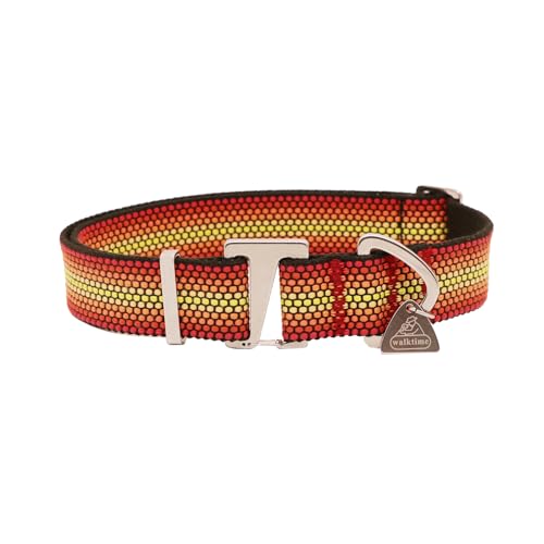 Regenbogen-Hundehalsband, Einheitsgröße von Walktime