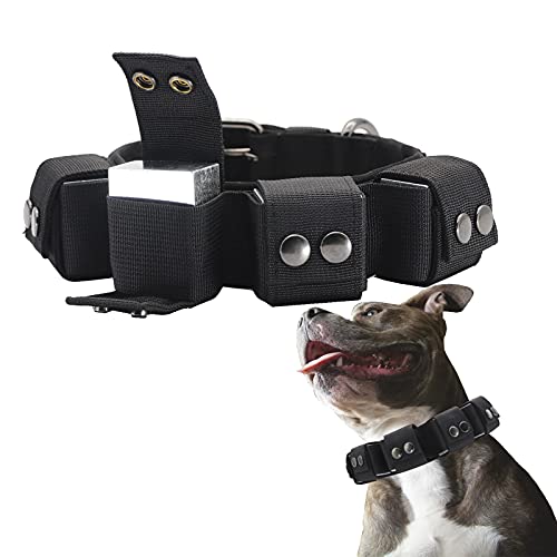 Walktime, Hundehalsband, Taktisches Hundehalsband, Gewichtetes Hundehalsband mit Gewichten für Hundetraining und Trainingsgeräte - Freie Gewichte, kleine, mittelgroße, große Hunde von Walktime