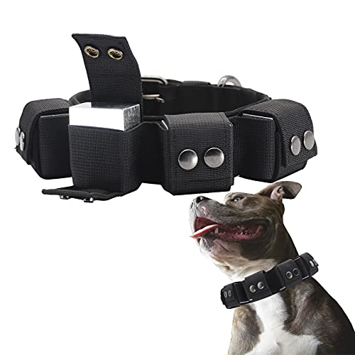 Walktime, Hundehalsband, Taktisches Hundehalsband, Gewichtetes Hundehalsband mit Gewichten für Hundetraining und Trainingsgeräte - Freie Gewichte, kleine, mittelgroße, große Hunde Walktime, Hundehalsband, Taktisches Hundehalsband, Gewichtetes Hundehalsband mit Gewichten für Hundetraining und Trainingsgeräte - Freie Gewichte, kleine, mittelgroße, große Hunde von Walktime