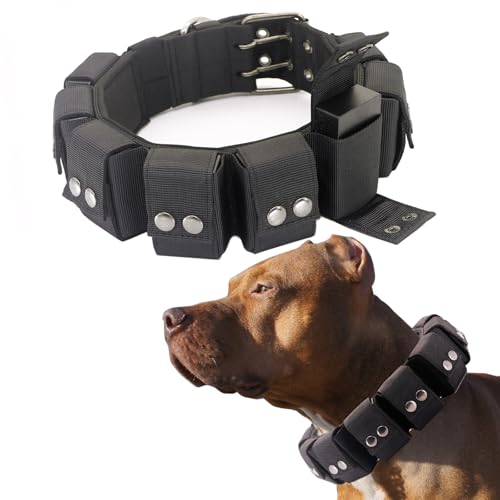 Walktime Taktisches Hundehalsband mit Gewichten für Training und Bewegung, freie Gewichte für kleine, mittelgroße und große Hunde Walktime Taktisches Hundehalsband mit Gewichten für Training und Bewegung, freie Gewichte für kleine, mittelgroße und große Hunde von Walktime