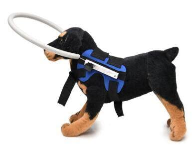 Wallfire Blind Accessories Harness Guiding Device Antikollisionsschutz für kleine und große Hunde 2 Stück von Wallfire
