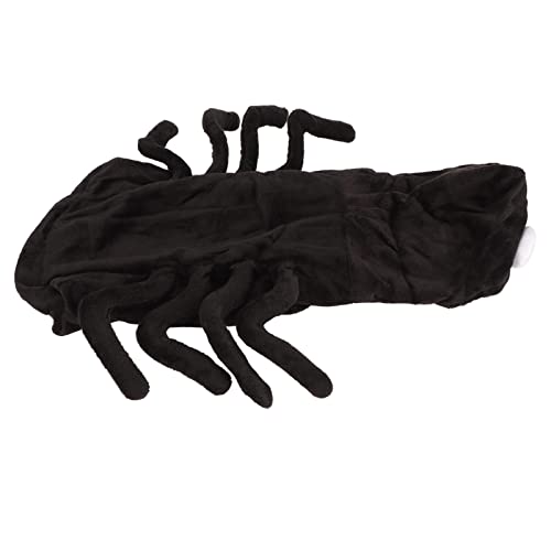 Haustier-Halloween-Kostüm, Kleidung, Plüsch-Spinnenbein-Design, Haustier-Spinnen-Outfit für Katzen, Hunde, Partykleidung von Walmeck