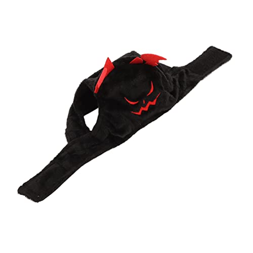 Katzen-Kürbishut, Niedlich, Hautfreundlich, Reißfest, Katzenkostüme, Haustiere, Hunde, Katzen, Halloween- (Schwarz) von Walmeck