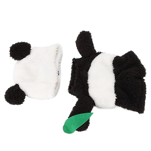 Panda-Haustier-Halloween-Kostüm, Weiches, Exquisites Design, Hunde-Weihnachtsoutfit für Kleine und Mittelgroße Hunde (XL) von Walmeck