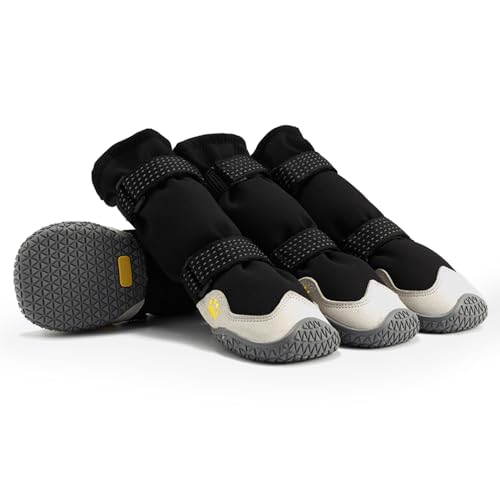 Walmeck Große Hundesschuh Nicht rutschfeste Pfotenschutz für Schneebedeckte Tage (6#) von Walmeck