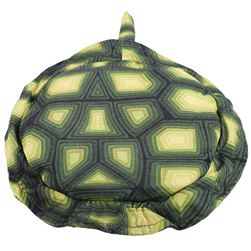 Walmeck Schildkröten-Hunde-Halloween-Cosplay-Overall, Kleines Hundekostüm, Haustierkleid (SDZ90 Schildkröten-Outfit M) von Walmeck