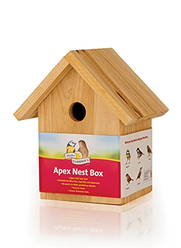Walter Harrison's Vogelhaus aus Holz, Spitzdach für Wildvögel, Garten, Nistkasten, 32 mm Loch Walter Harrison's Vogelhaus aus Holz, Spitzdach für Wildvögel, Garten, Nistkasten, 32 mm Loch von Walter Harrisons
