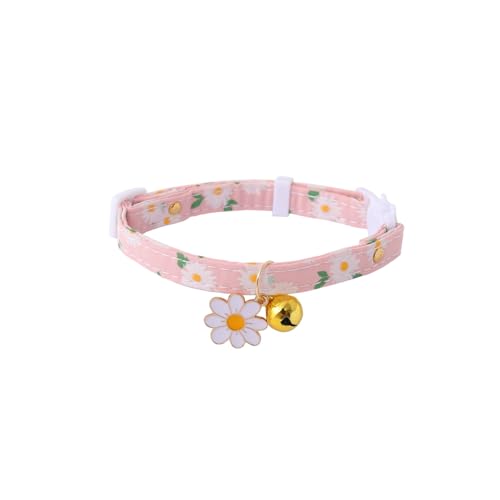 2 Stück Katzenhalsband Kätzchen Glockenhalsband Katzenhalsbänder Halskette mit Sicherheitsschnalle Hundezubehör Haustierzubehör für Haustiere Katzen Welpen Kätzchen Kleine Hunde,Rosa 2 Stück Katzenhalsband Kätzchen Glockenhalsband Katzenhalsbänder Halskette mit Sicherheitsschnalle Hundezubehör Haustierzubehör für Haustiere Katzen Welpen Kätzchen Kleine Hunde,Rosa von Wambere