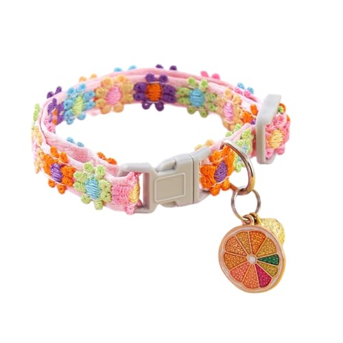 3 Stück Haustierhalsband Katzenhalsband mit Glöckchen Blumen Haustierhalsband Katzenhalsband Hunde Halsband Welpenhalsband Haustierzubehör für Welpen Kleine Mittlere Hunde,Katzen,Bunt 3 Stück Haustierhalsband Katzenhalsband mit Glöckchen Blumen Haustierhalsband Katzenhalsband Hunde Halsband Welpenhalsband Haustierzubehör für Welpen Kleine Mittlere Hunde,Katzen,Bunt von Wambere