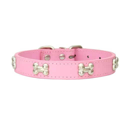 Katzenhalsband mit Metallschnalle PU Leder Haustierhalsband Verstellbares Hundehalsband Haustierzubehör Haustierhalsbänder für Haustiere Katzen Kitten Kleine Mittelgroße Hunde,Hellrosa,L Katzenhalsband mit Metallschnalle PU Leder Haustierhalsband Verstellbares Hundehalsband Haustierzubehör Haustierhalsbänder für Haustiere Katzen Kitten Kleine Mittelgroße Hunde,Hellrosa,L von Wambere